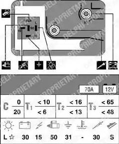 Delphi HDC135 - Unitate de control,bujii incandescente - allinparts.ro