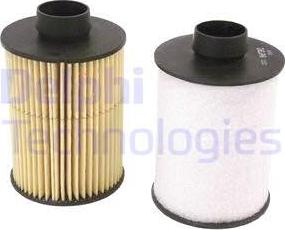Delphi HDF608 - Filtru combustibil - allinparts.ro