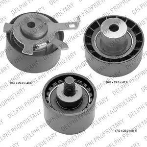 Delphi KDB407 - Set curea de distributie allinparts.ro