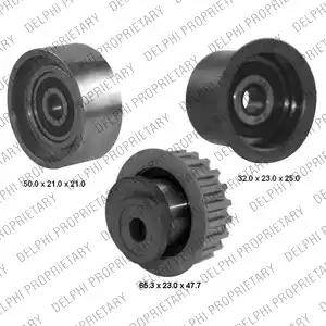 Delphi KDB151 - Set curea de distributie - allinparts.ro