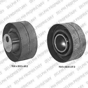 Delphi KDB152 - Set curea de distributie allinparts.ro