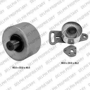 Delphi KDB111 - Set curea de distributie - allinparts.ro