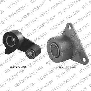 Delphi KDB185 - Set curea de distributie allinparts.ro
