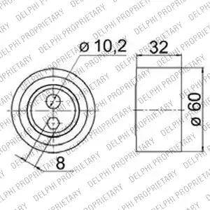 Delphi KDB179 - Set curea de distributie - allinparts.ro