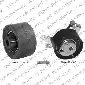 Delphi KDB344 - Set role, curea dintata allinparts.ro