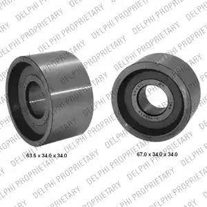 Delphi KDB305 - Set curea de distributie - allinparts.ro