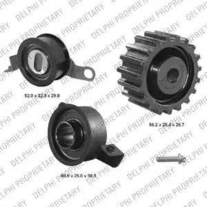 Delphi KDB211C - Set curea de distributie - allinparts.ro