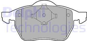 Delphi LP978 - Set placute frana,frana disc allinparts.ro