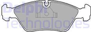 Delphi LP441 - Set placute frana,frana disc allinparts.ro