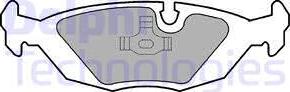Delphi LP442 - Set placute frana,frana disc allinparts.ro