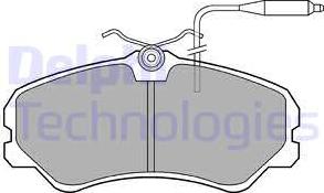 Delphi LP594 - Set placute frana,frana disc allinparts.ro