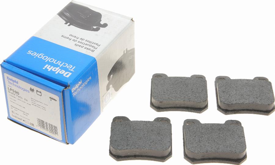 Delphi LP590 - Set placute frana,frana disc allinparts.ro