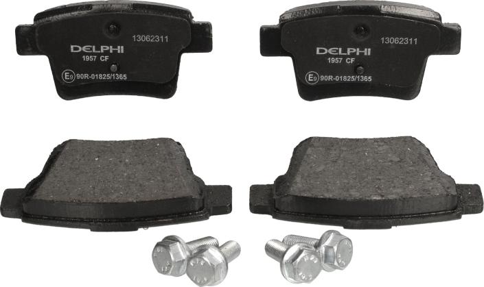 Delphi LP1957 - Set placute frana,frana disc allinparts.ro