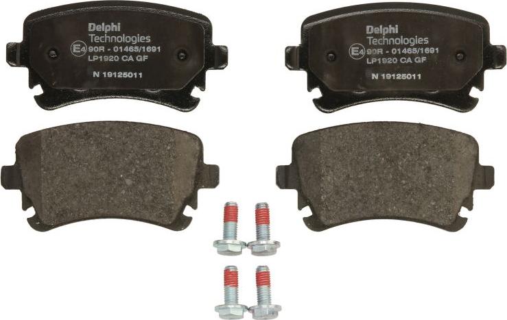 Delphi LP1920 - Set placute frana,frana disc allinparts.ro