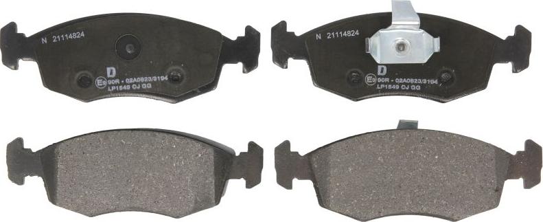 Delphi LP1549 - Set placute frana,frana disc - allinparts.ro