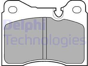 Delphi LP164 - Set placute frana,frana disc - allinparts.ro
