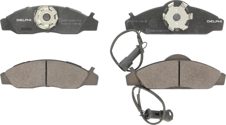 Delphi LP1145 - Set placute frana,frana disc - allinparts.ro