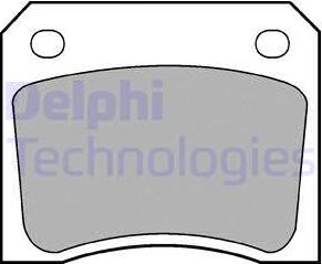Delphi LP133 - Set placute frana,frana disc - allinparts.ro