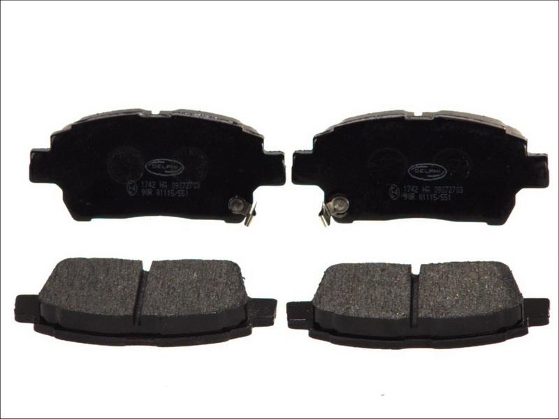 Delphi LP1742 - Set placute frana,frana disc allinparts.ro
