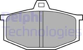 Delphi LP170 - Set placute frana,frana disc allinparts.ro