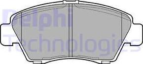 Delphi LP809 - Set placute frana,frana disc - allinparts.ro