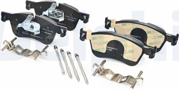 Delphi LP3914 - Set placute frana,frana disc - allinparts.ro