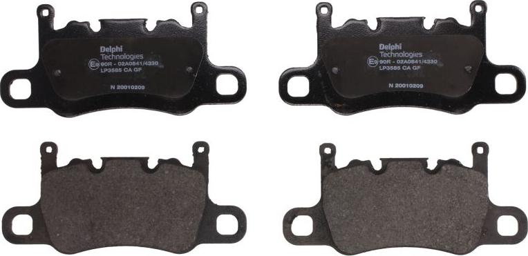Delphi LP3585 - Set placute frana,frana disc - allinparts.ro