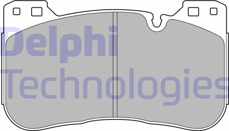 Delphi LP3626 - Set placute frana,frana disc - allinparts.ro