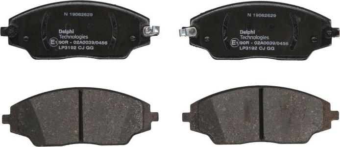 Delphi LP3192 - Set placute frana,frana disc - allinparts.ro