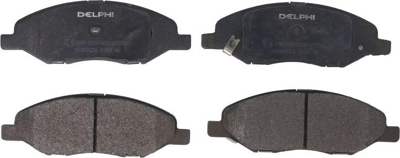 Delphi LP3169 - Set placute frana,frana disc allinparts.ro