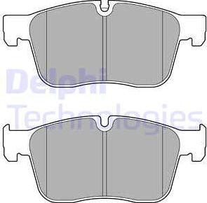 Delphi LP3187 - Set placute frana,frana disc - allinparts.ro