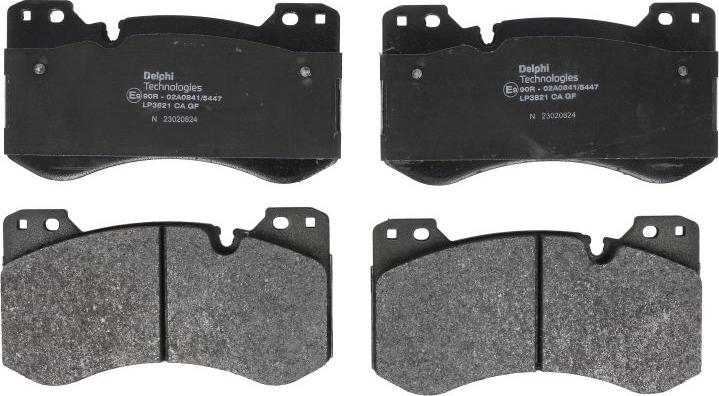 Delphi LP3821 - Set placute frana,frana disc - allinparts.ro
