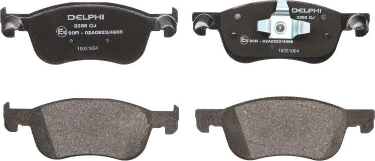 Delphi LP3365 - Set placute frana,frana disc - allinparts.ro