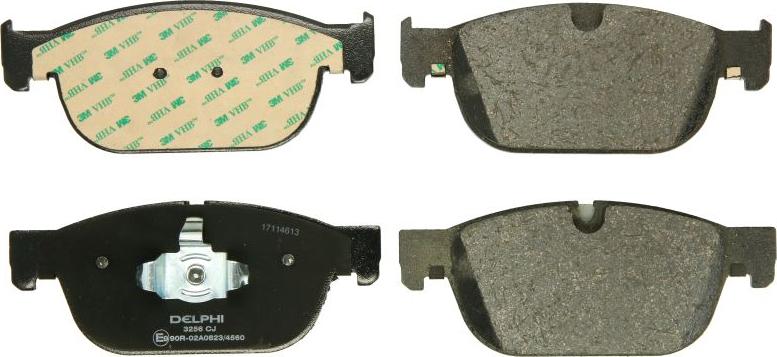 Delphi LP3256 - Set placute frana,frana disc allinparts.ro