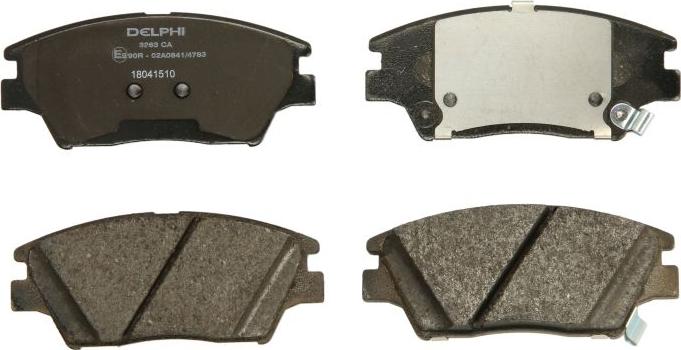 Delphi LP3263 - Set placute frana,frana disc - allinparts.ro