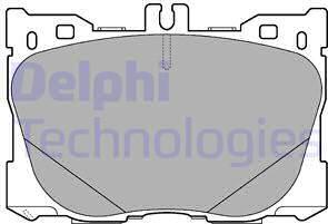 Delphi LP3276-C - Set placute frana,frana disc allinparts.ro