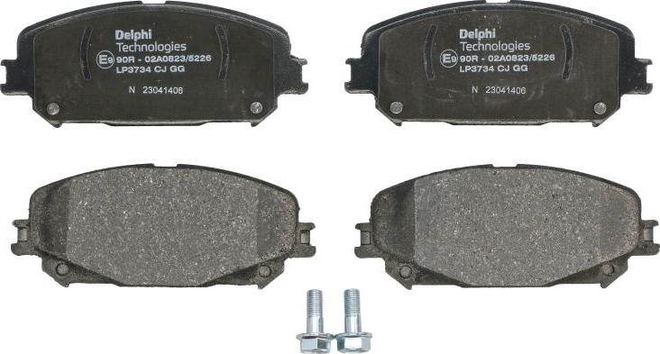 Delphi LP3734 - Set placute frana,frana disc - allinparts.ro