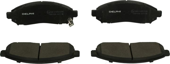 Delphi LP2011 - Set placute frana,frana disc allinparts.ro
