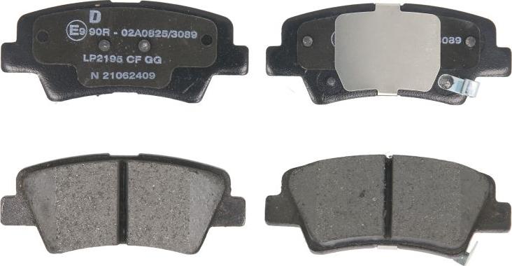 Delphi LP2195 - Set placute frana,frana disc allinparts.ro