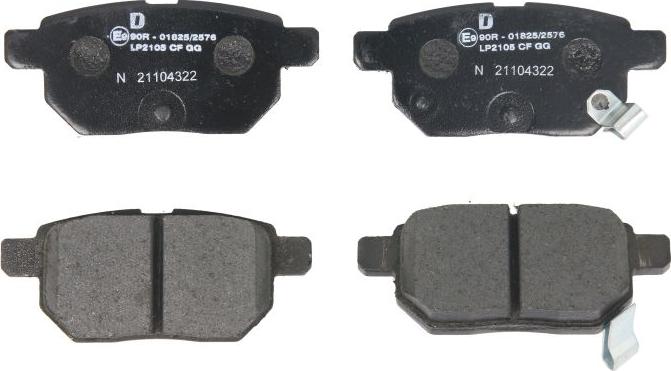 Delphi LP2105 - Set placute frana,frana disc - allinparts.ro
