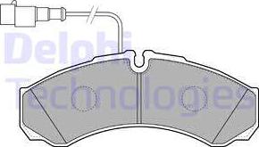 Delphi LP2185 - Set placute frana,frana disc - allinparts.ro