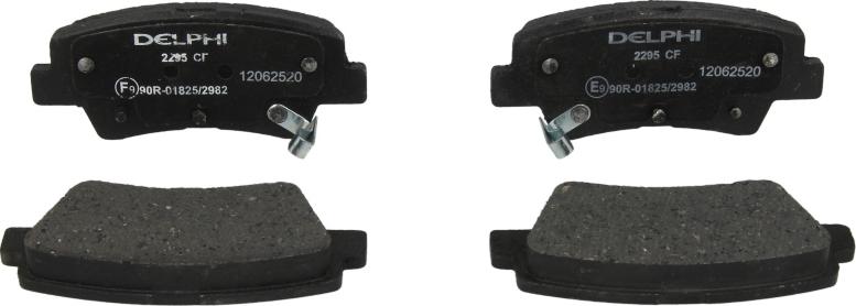 Delphi LP2295 - Set placute frana,frana disc allinparts.ro