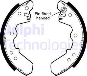 Delphi LS1440 - Set saboti frana allinparts.ro