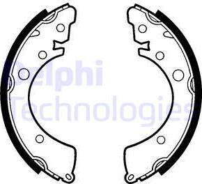 Delphi LS1332 - Set saboti frana - allinparts.ro