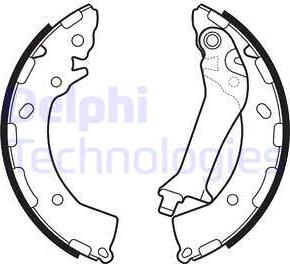 Delphi LS2150 - Set saboti frana - allinparts.ro