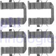 Delphi LX0602 - Set accesorii, placute frana - allinparts.ro