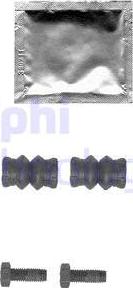 Delphi LX0327 - Set accesorii, placute frana allinparts.ro