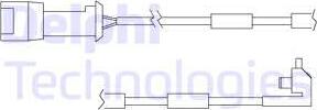 Delphi LZ0104 - Senzor de avertizare,uzura placute de frana allinparts.ro