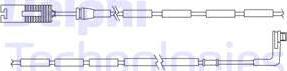Delphi LZ0177 - Senzor de avertizare,uzura placute de frana - allinparts.ro