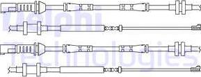 Delphi LZ0213 - Senzor de avertizare,uzura placute de frana allinparts.ro